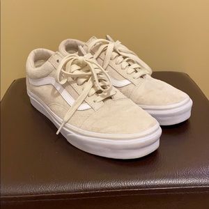 Vans Old Skool tan suede